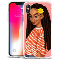 Compatible with Apple , African girl phone case