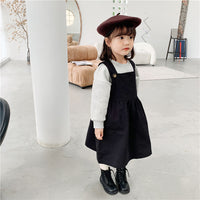 Solid color frock skirt
