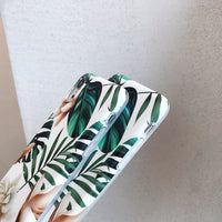 Leaf silicone phone case