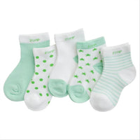 Children's thin spring and summer cotton socks