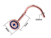 Nail Bar Stainless Steel Piercing Europe And America
