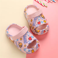 Cute Cartoon Home-printed Soft-soled Children's Slippers