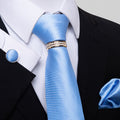 Multi Colored Striped Floral Mens Tie