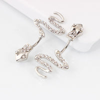 Diamond Snake Navel Nail