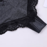 Pure cotton half pack hip thong