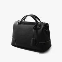 Top Layer Cowhide Handbag Women's Large Capacity Simple Shoulder Messenger Bag