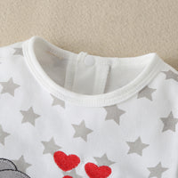 Cartoon animal jumpsuit