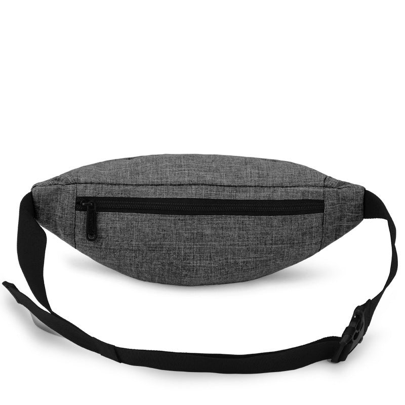 Men's sports waist, outdoor leisure, chest, chest, waterproof, waterproof and wear-resistant women's waist bag, one shoulder, one shoulder and one shoulder span