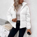 Women's Thickened Plus Size Short Corduroy Cotton Coat Jacket