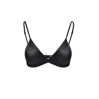Wireless Silk Triangle Cup Bra