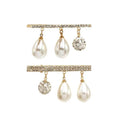 Pearl tassel hairpin headdress pendant side clip girl