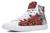High Top Canvas Shoes For Printing Lovers