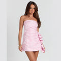 European And American-style Slim-fit Women's Dress