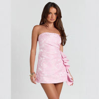 European And American-style Slim-fit Women's Dress