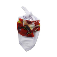 Pet saliva towel blank heat transfer printing triangle towel