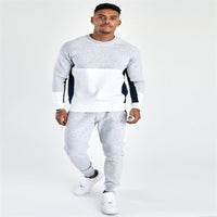 Men's Casual And Comfortable Mosaic Sweater Suit