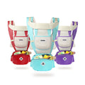 Multifunctional baby seat with back and waist