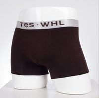 Men's elastic cotton close fitting boxer pants