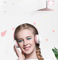 Luminous bluetooth headset