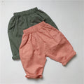 Carrot pants children cotton