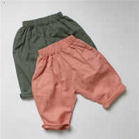 Carrot pants children cotton