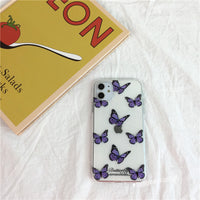 Compatible with Apple , Butterfly phone case