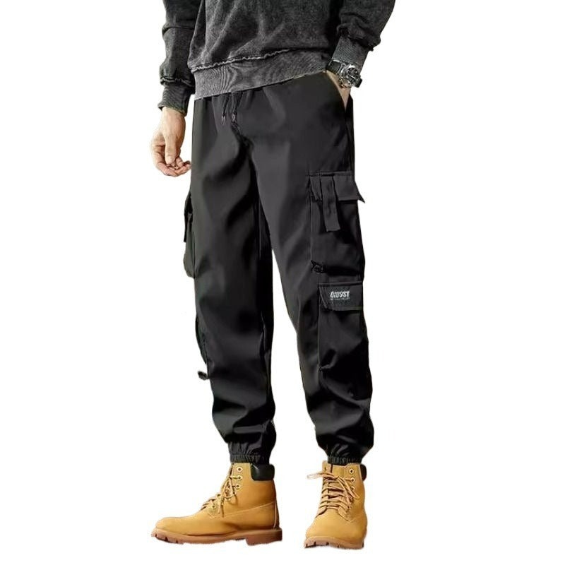 Casual Sports Loose Ankle-banded Versatile Overalls Men