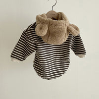 Infant Children's Cotton Cartoon Plus Fleece Sweater