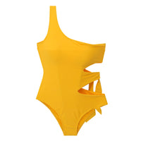 Women's Side Tie Fashion Design Vacation Swimsuit