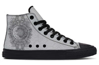 Printed Couple High-top Canvas Shoes