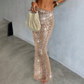 Sexy Hip-hugging Sequin Beach Cover-up Bikini Skirt