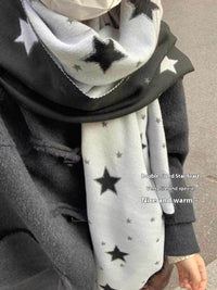 All-matching Fashionable Warm New Cashmere-like Thick Double-sided Scarf