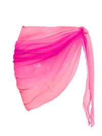 Beach Apron With A Gradient Color Design In Multiple Colors