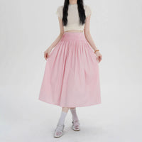 Mid Length Sweet Slim-fit Womens Skirt