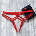 File Shoulder Strap Panties Ladies Transparent Beautiful Buttocks Laces