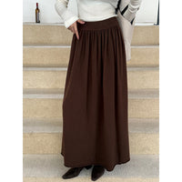 Women's Polyester Blended Fall Winter Skirt