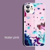 Mobile Phone Case Watercolor Glass Ink Painting