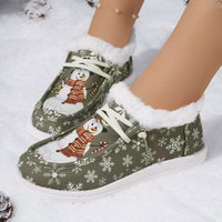 European And American Christmas Short Snow Boots Women