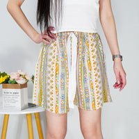 Women's Cotton Silk Shorts Plus Size Homewear Beach Pants