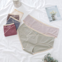 Seamless Cross One-piece Cotton Low Waist Pregnant Women Plus Size Pregnancy Safety Pants