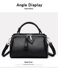 Leather Large Capacity Shoulder Crossbody Bag