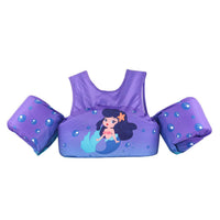 Cartoon Children's Swimsuit Lengthened Arm Swimming Ring Life Jacket