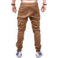 Side Pockets Drawstring Waistband Drawstring Pants