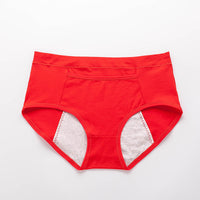 Pure Cotton Plus Size Physiological Women's Menstrual Underwear