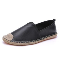 Wear-resistant Canvas Mens Shoes Breathable Slip-on Loafers
