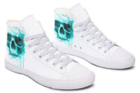 Fashion Printed Couple High Top Canvas Shoes