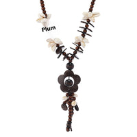 Retro Bohemian Ethnic Style Necklace Handmade Coconut Shell Multi-layer