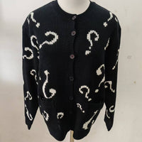 Idle Style Knitted Cardigan Sweater Design