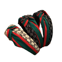 Bow tie double headband