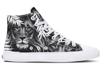 Printed Couple High-top Canvas Shoes